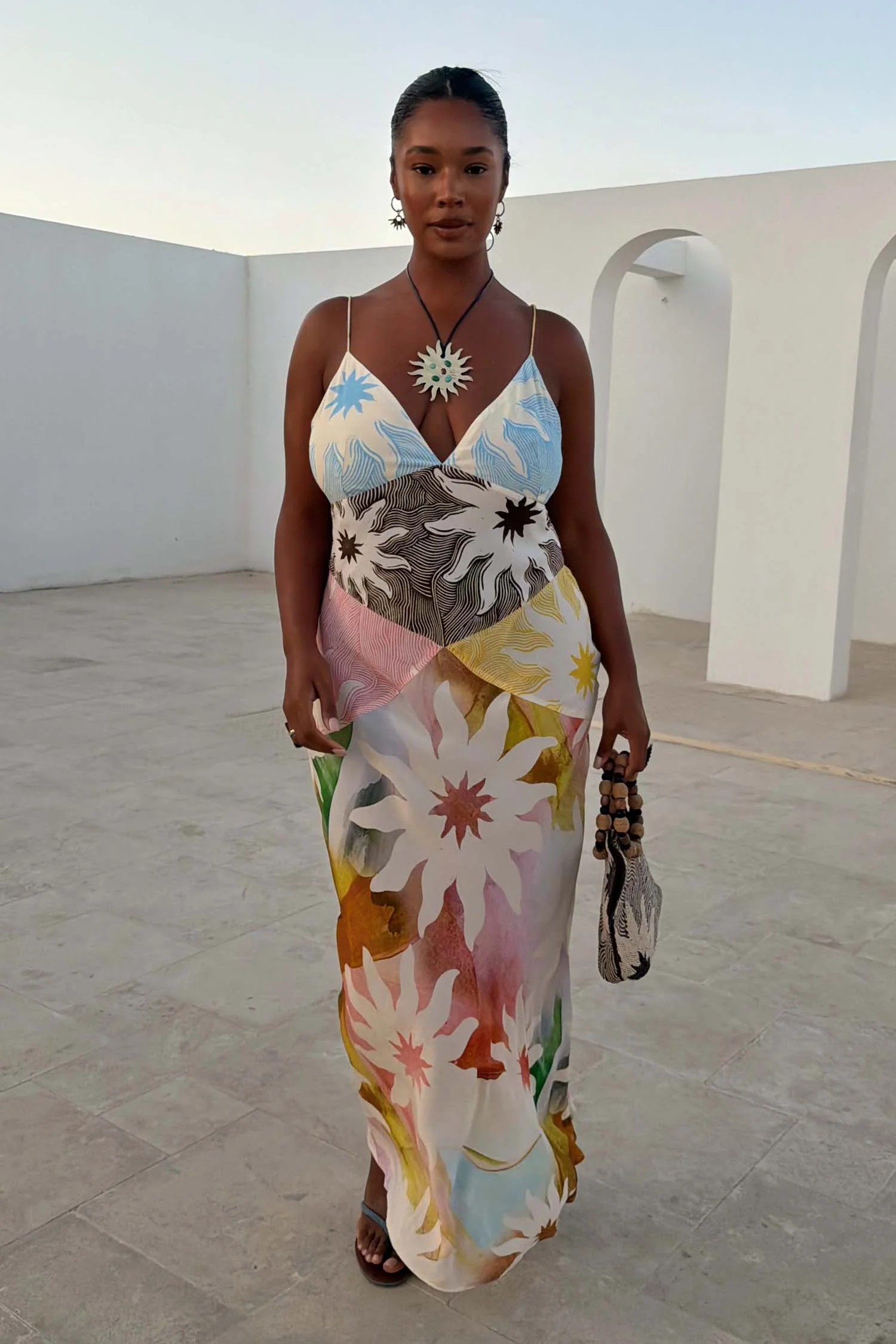 Abstract Soleil Emilia Dress - Image 3