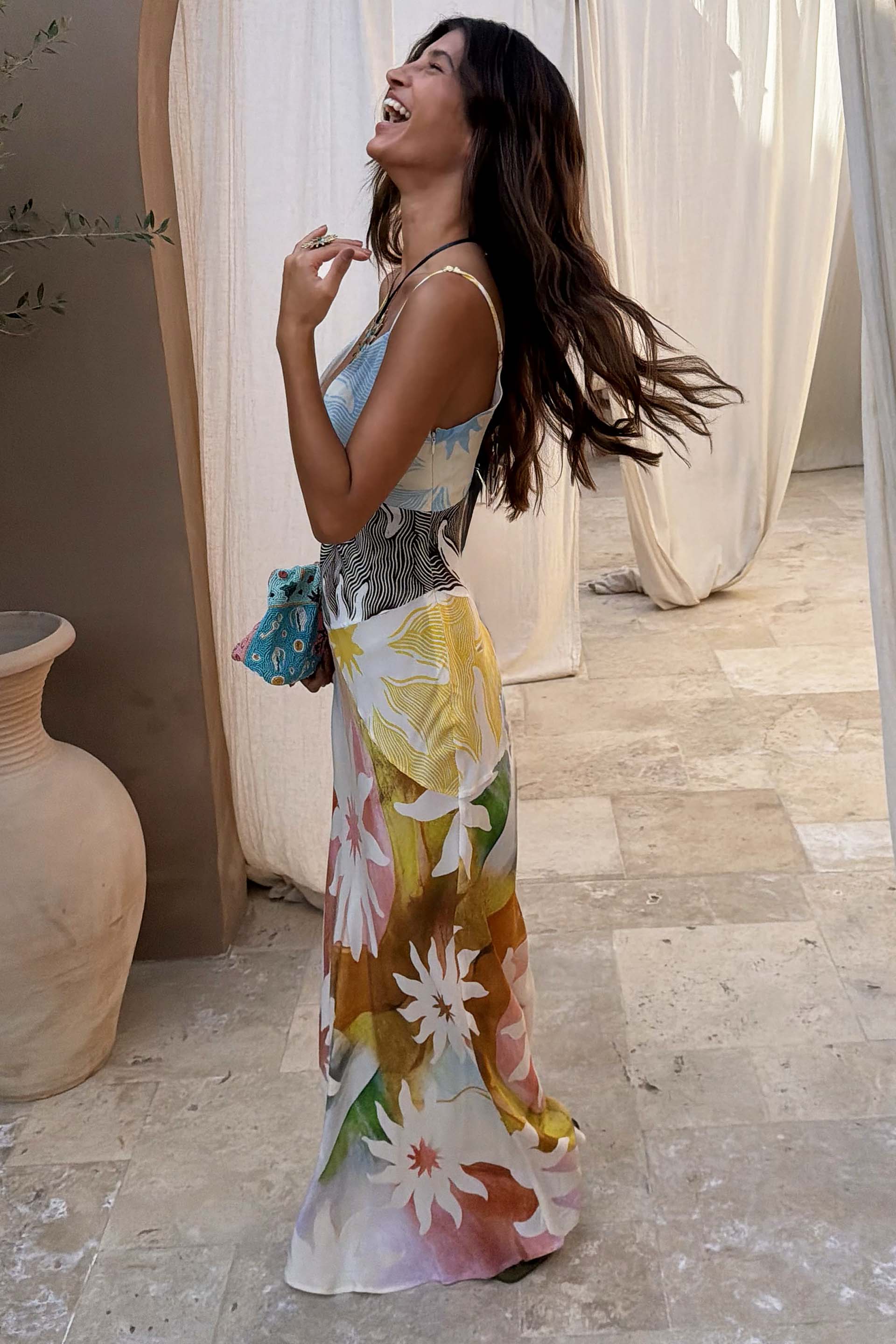 Abstract Soleil Emilia Dress - Image 7