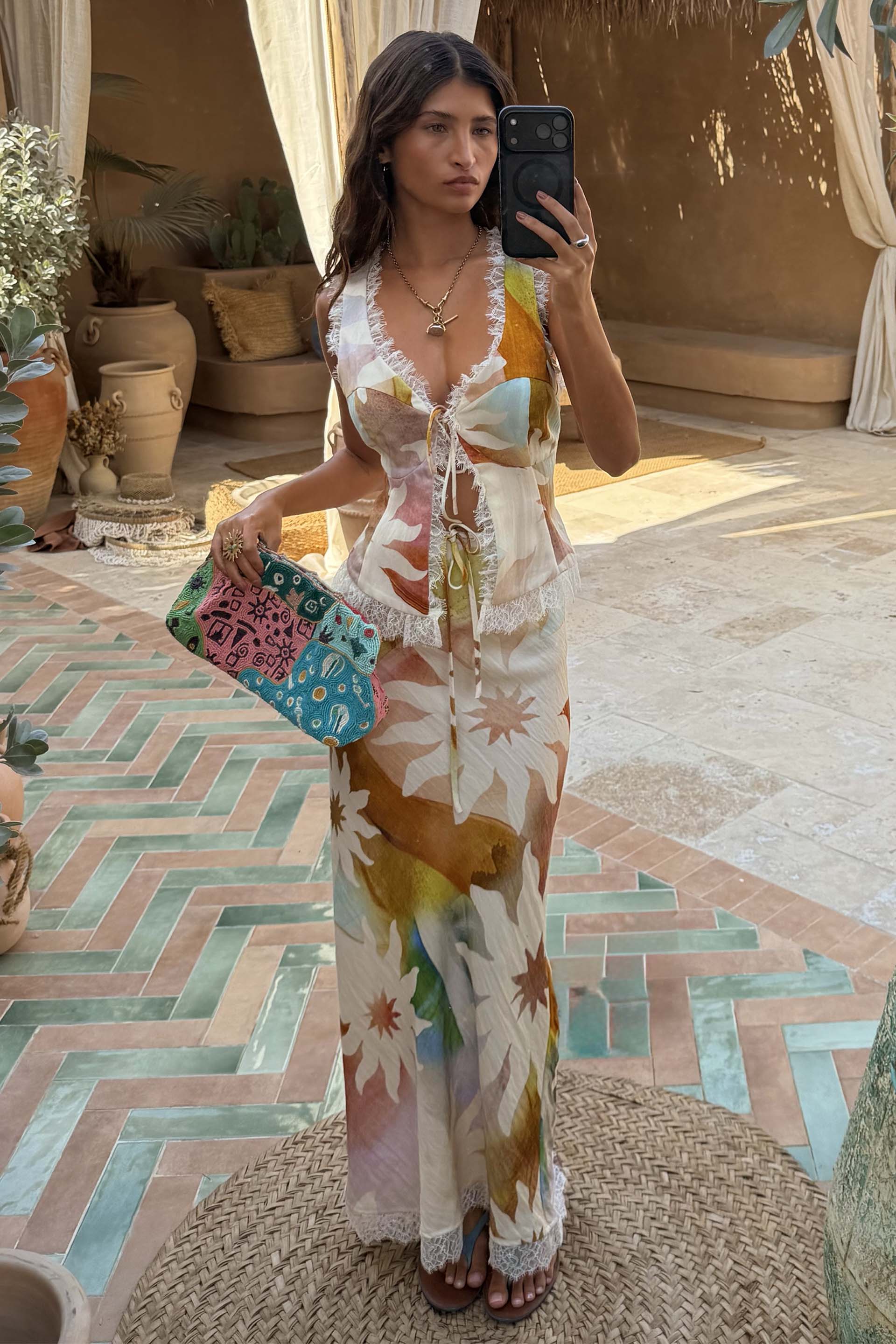 Abstract Soleil Mabel Skirt - Image 4