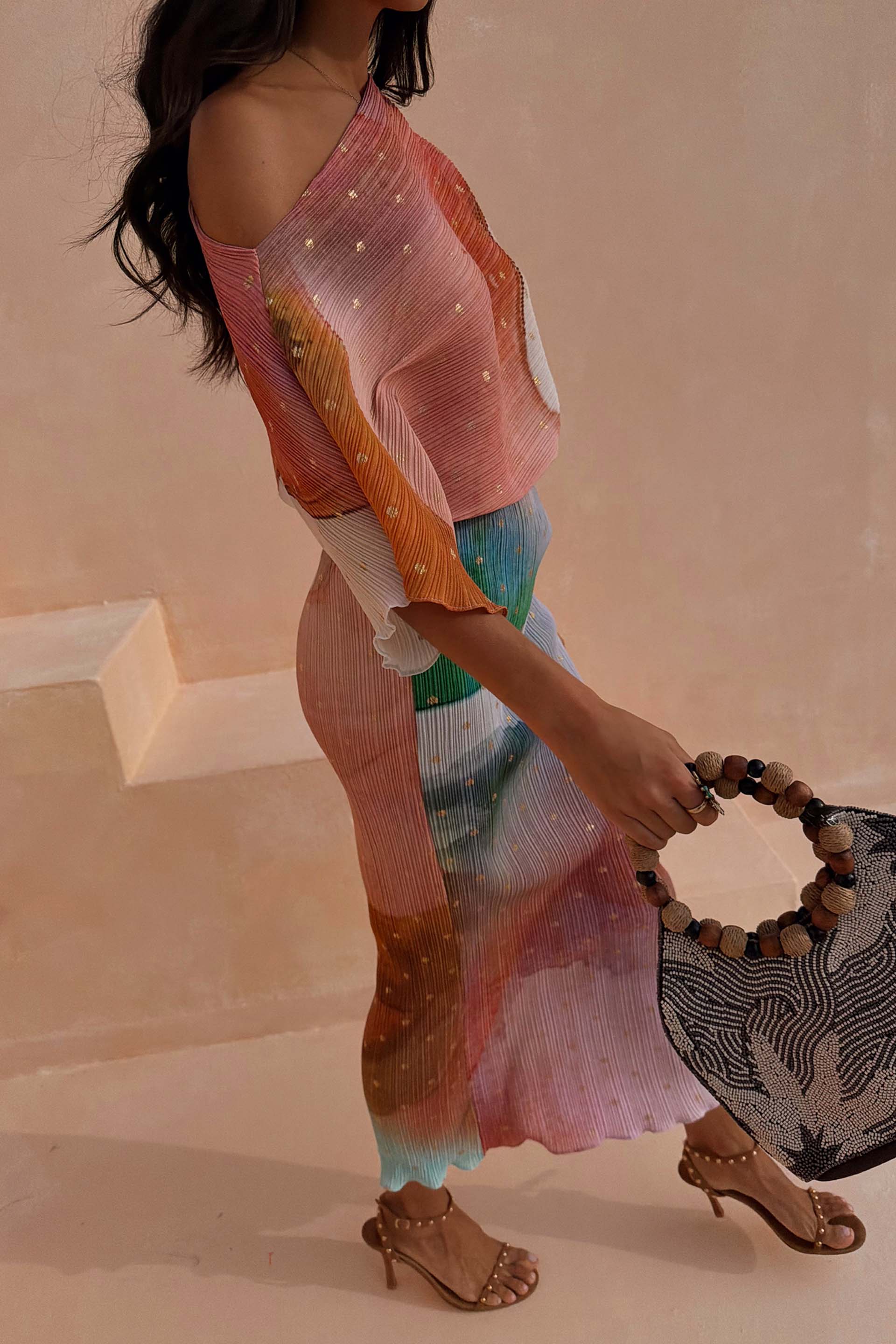 Abstract Tilly Dress - Image 3