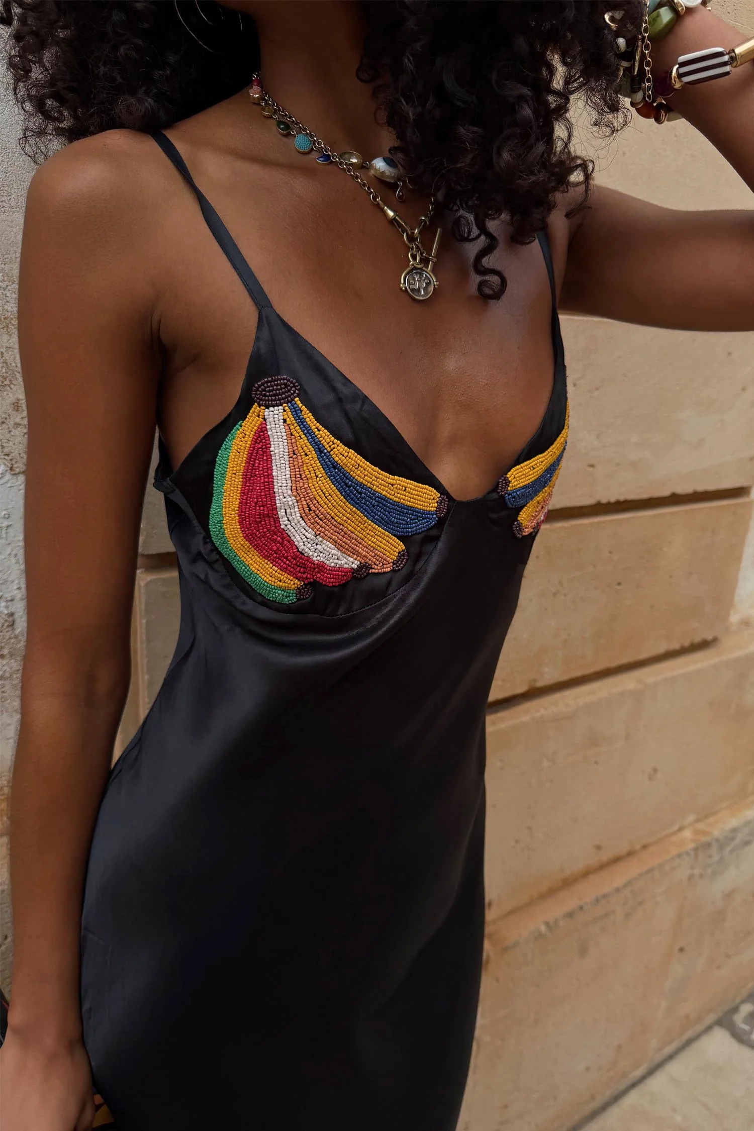 Banana Slip Dress - Image 6