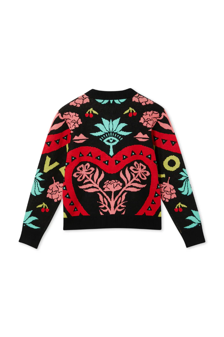 Black Amara Hollie Cardigan - Image 7