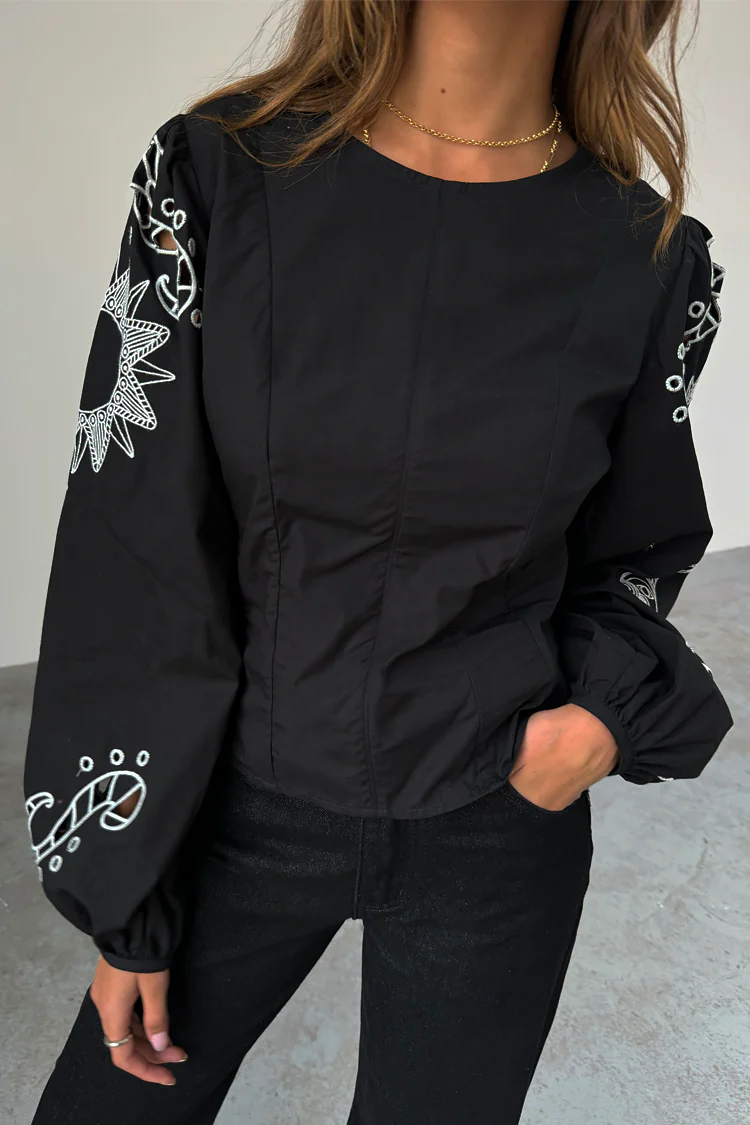 Black Enchanted Lillie Top - Image 6