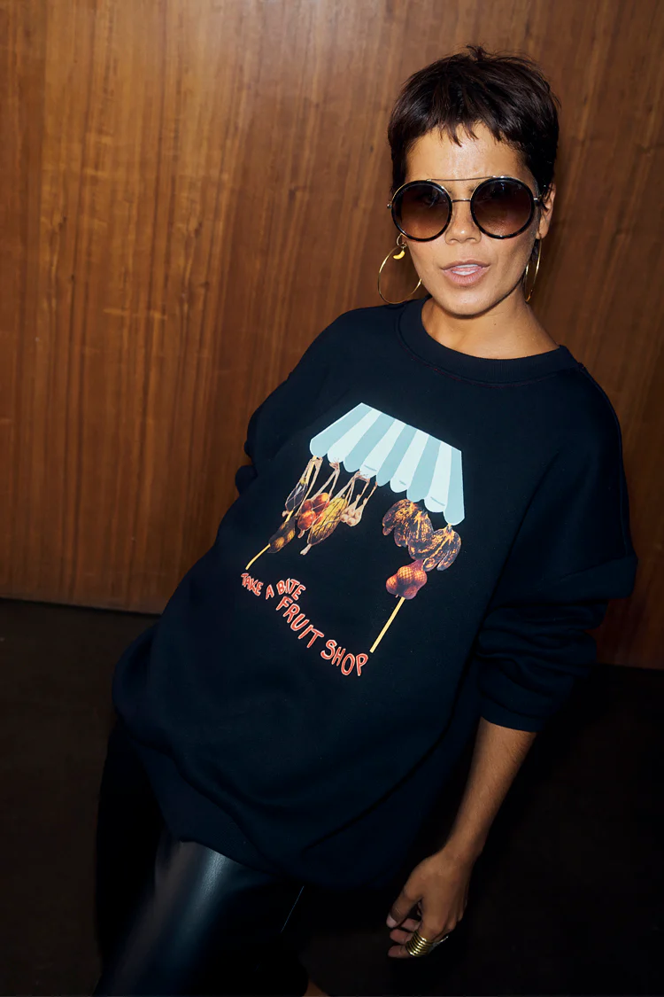 Black Fruit Shop Sweatshirt - Image 5