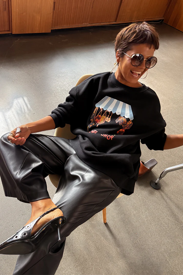 Black Fruit Shop Sweatshirt - Image 6