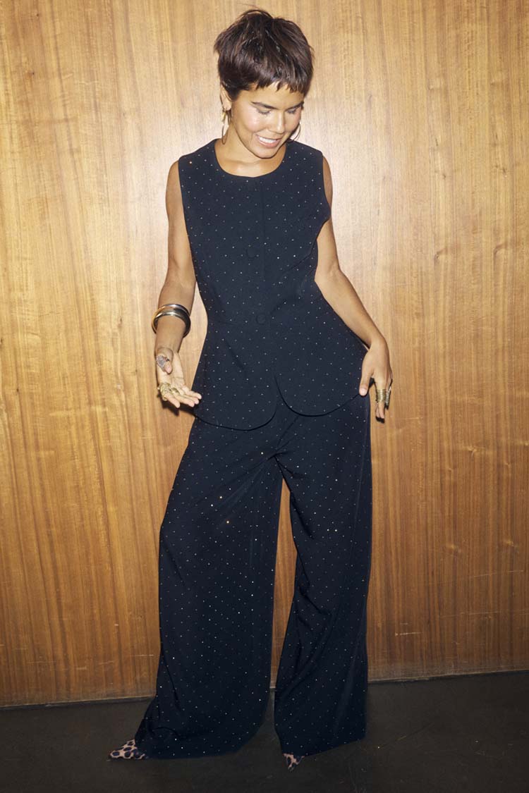 Black Hotfix Marnie Trousers - Image 5