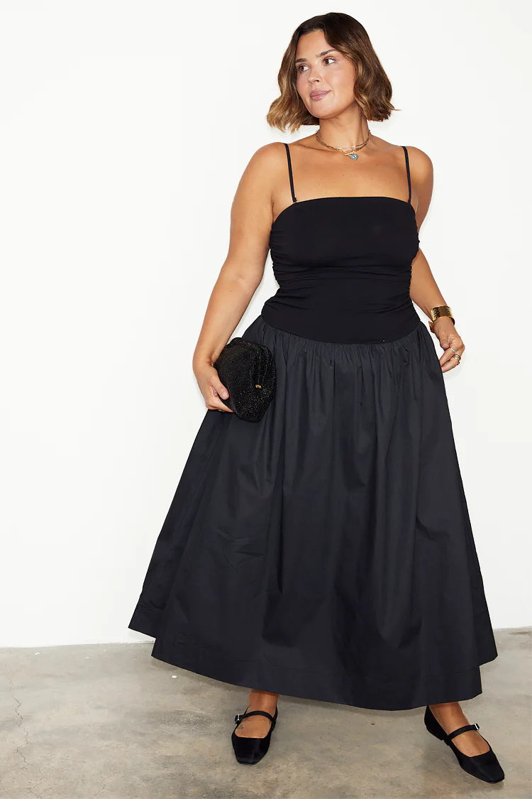 Black Lola Mid-axi Dress - Image 4
