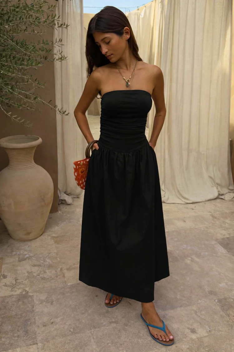 Black Lola Mid-axi Dress - Image 6