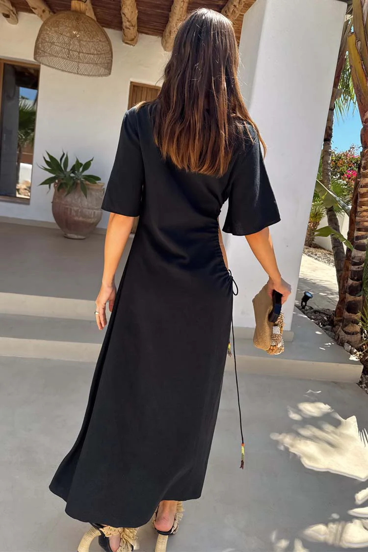 Black Palm Riviera Dress - Image 9