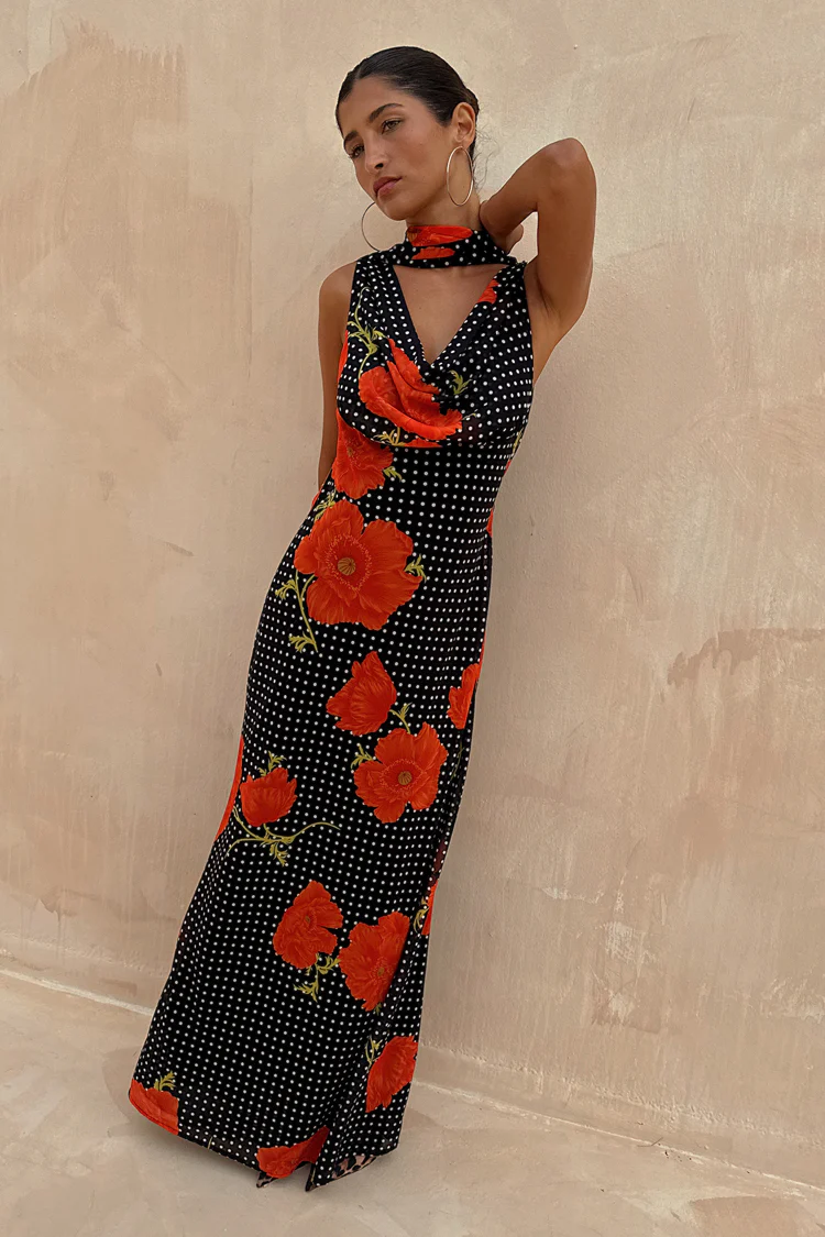 Black Poppy Sophie Dress Petite - Image 11
