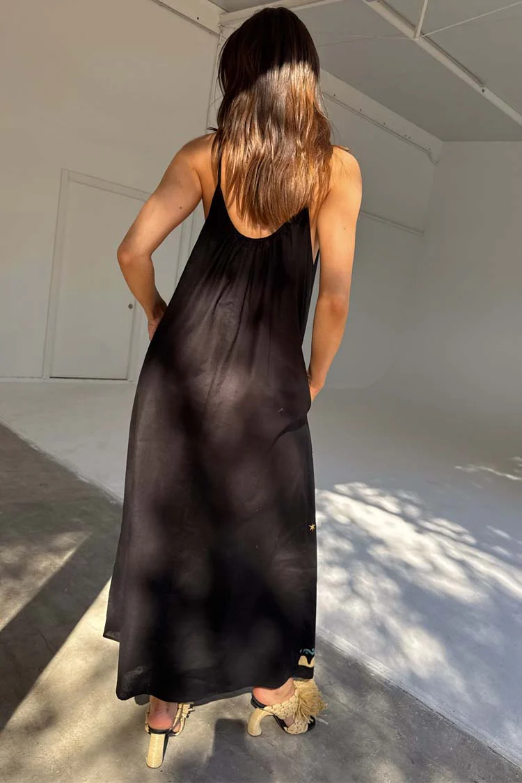 Black Rio Maxi Dress - Image 10