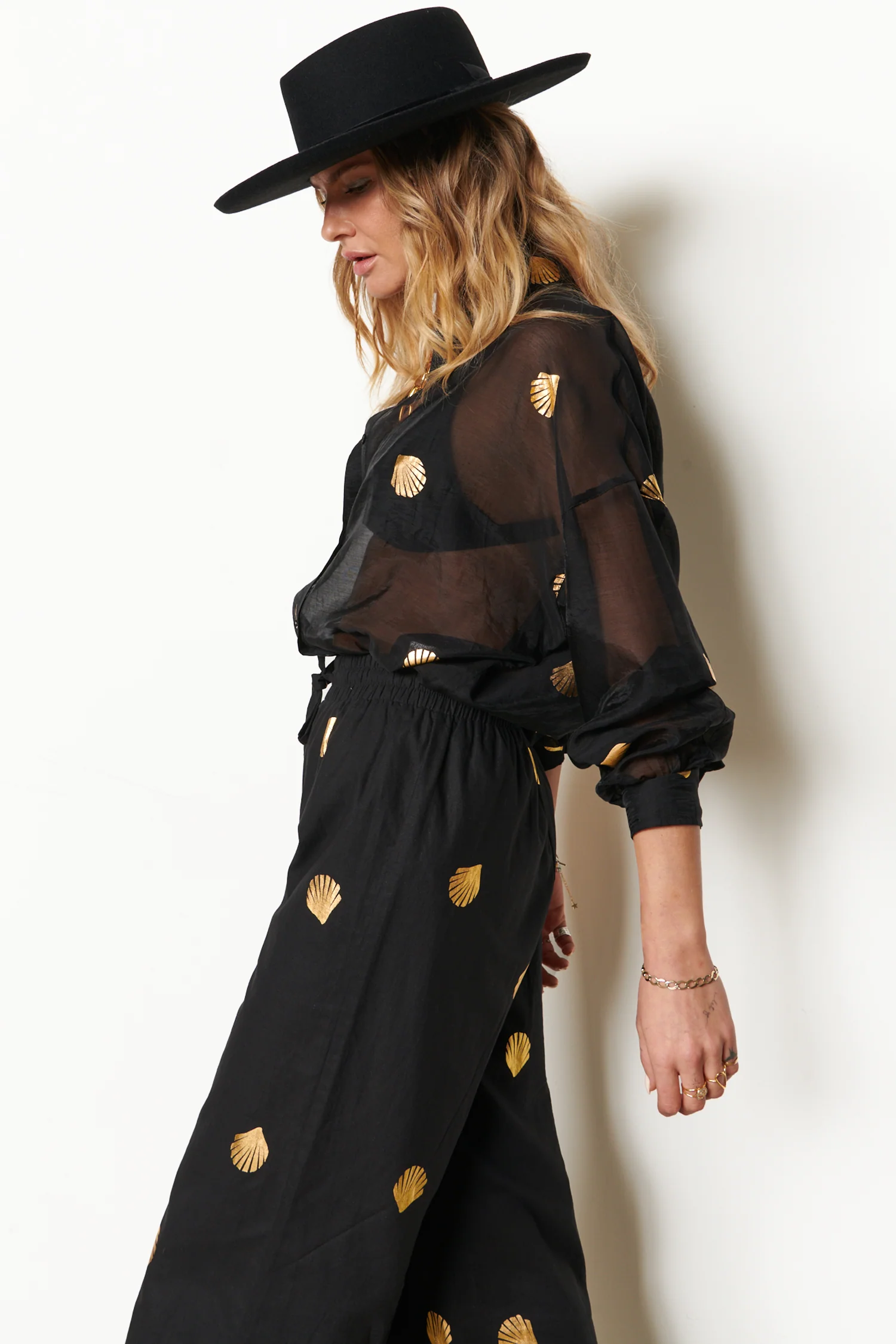 Black Shell Demi Trousers - Image 6