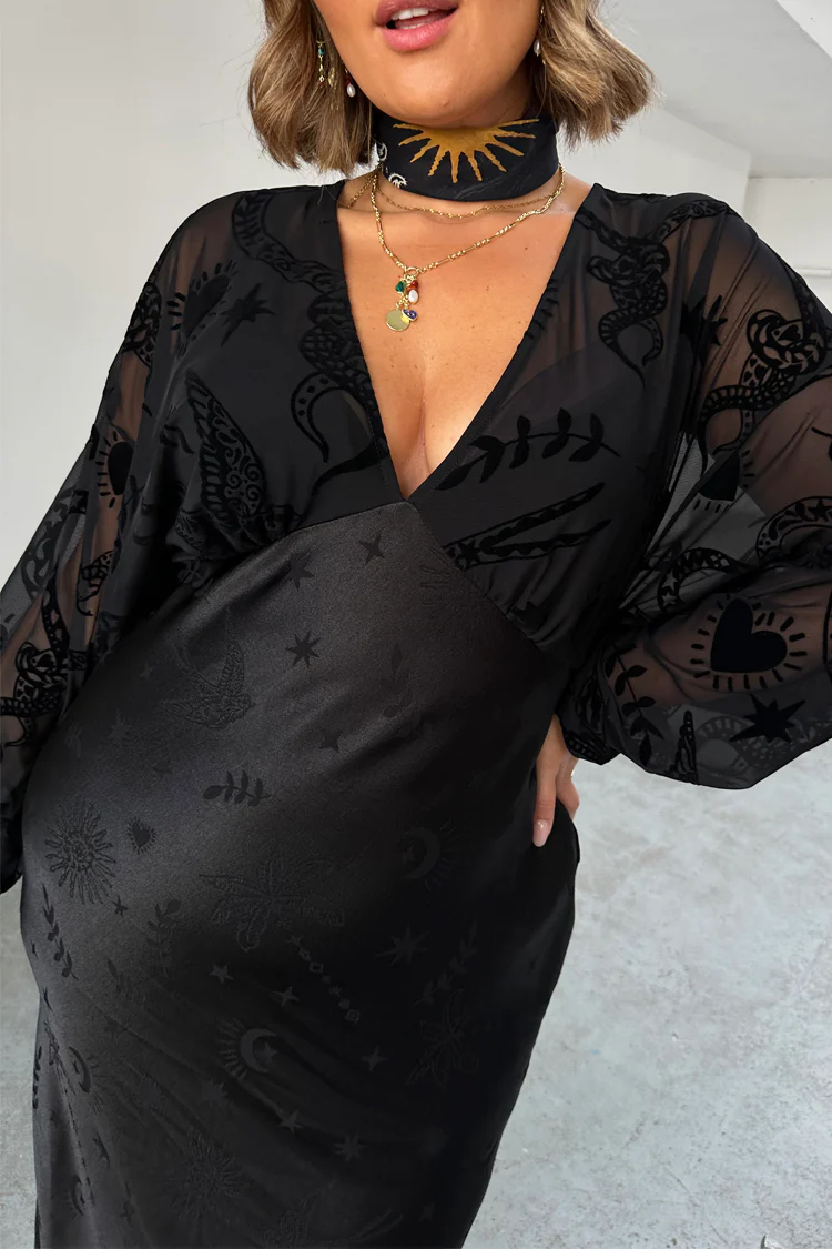 Black Swallow Romance Emma Dress - Image 4