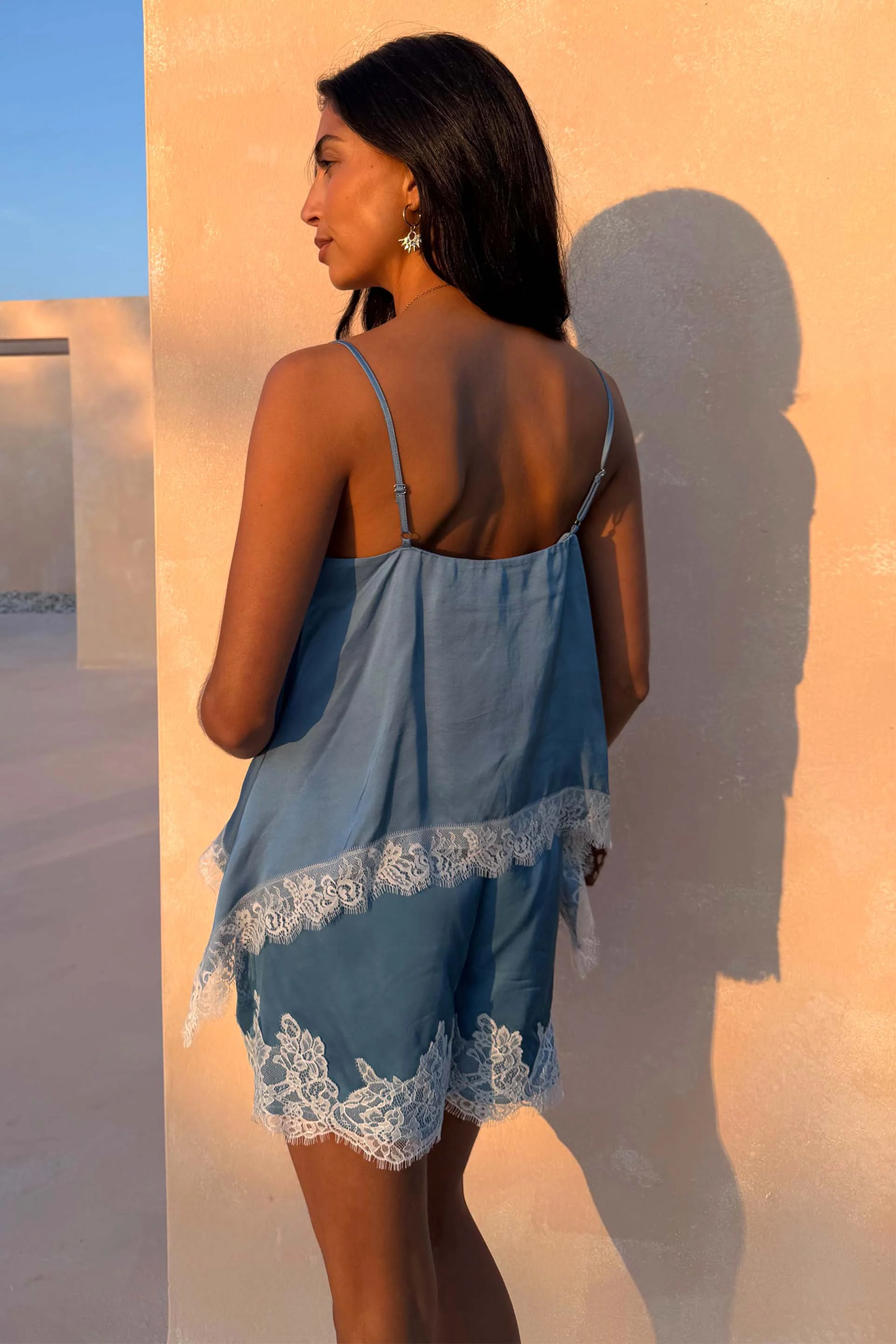 Blue Lace Swing Cami - Image 5