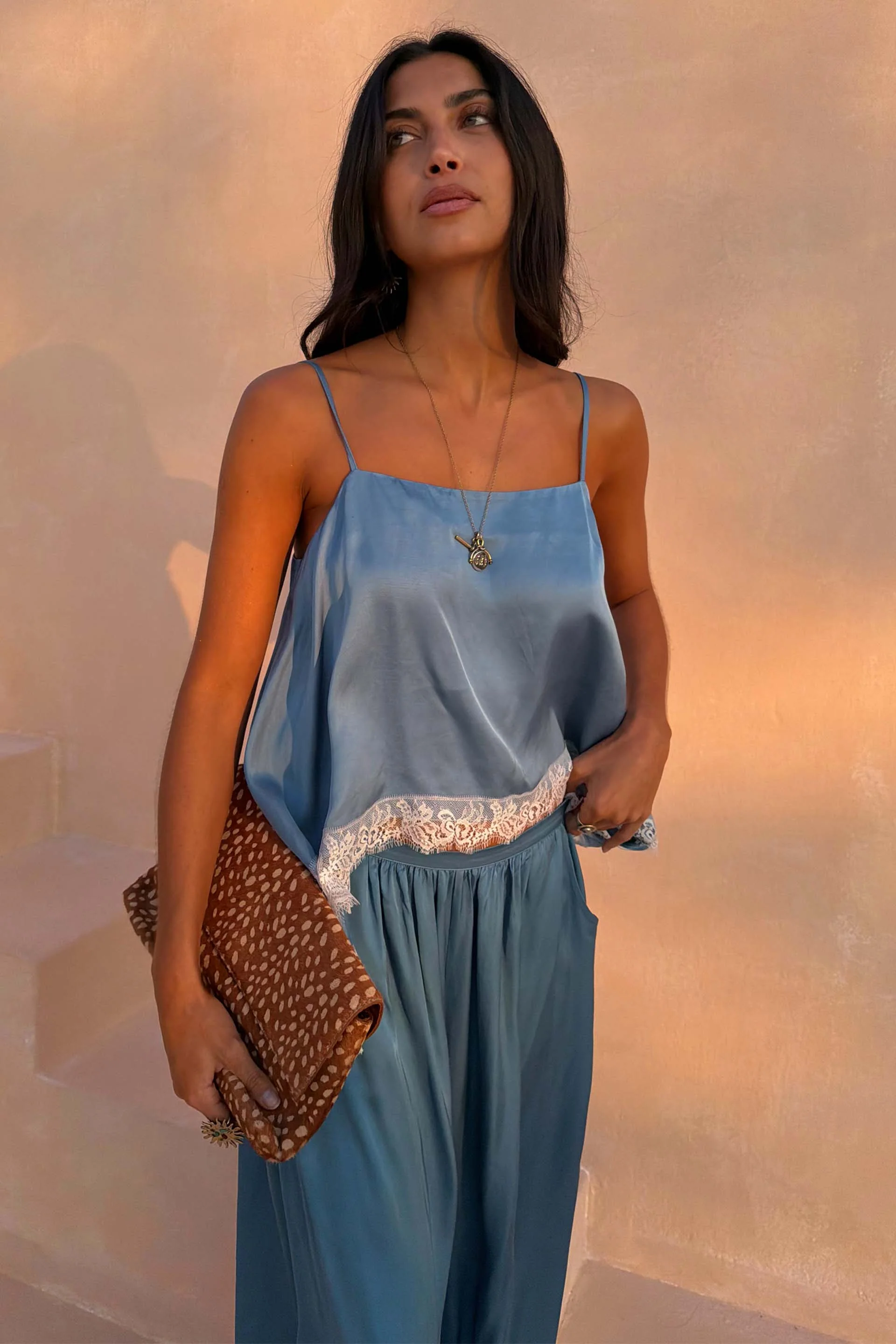 Blue Lace Swing Cami - Image 6