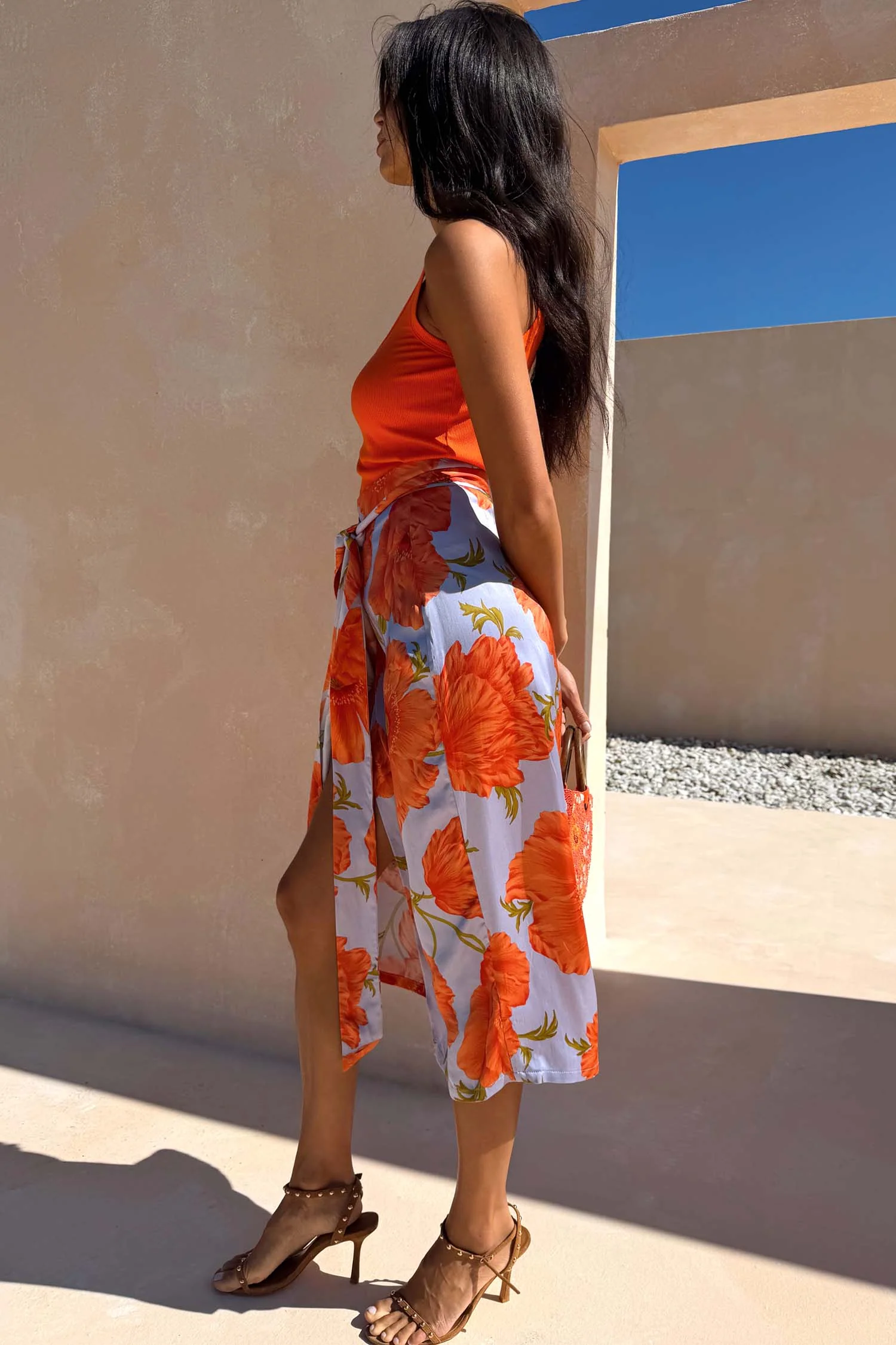 Blue Poppy Jaspre Skirt - Image 3