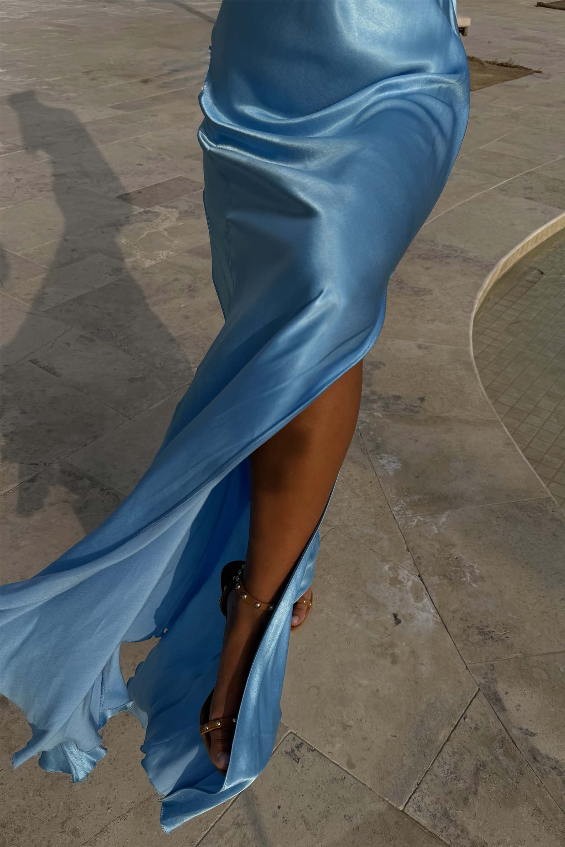Blue Sofia Dress - Image 3