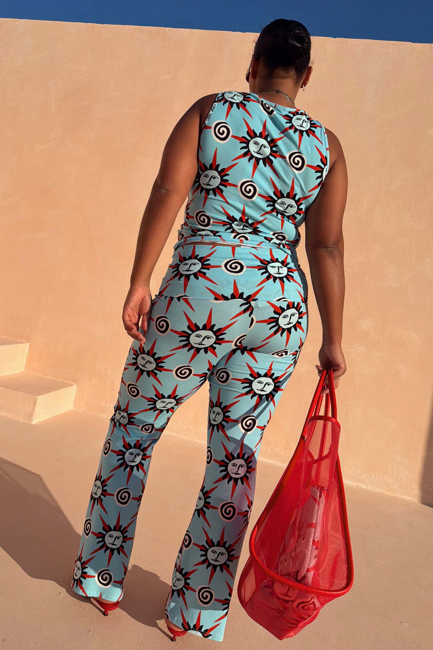 Blue Sun Foldover Trouser - Image 9