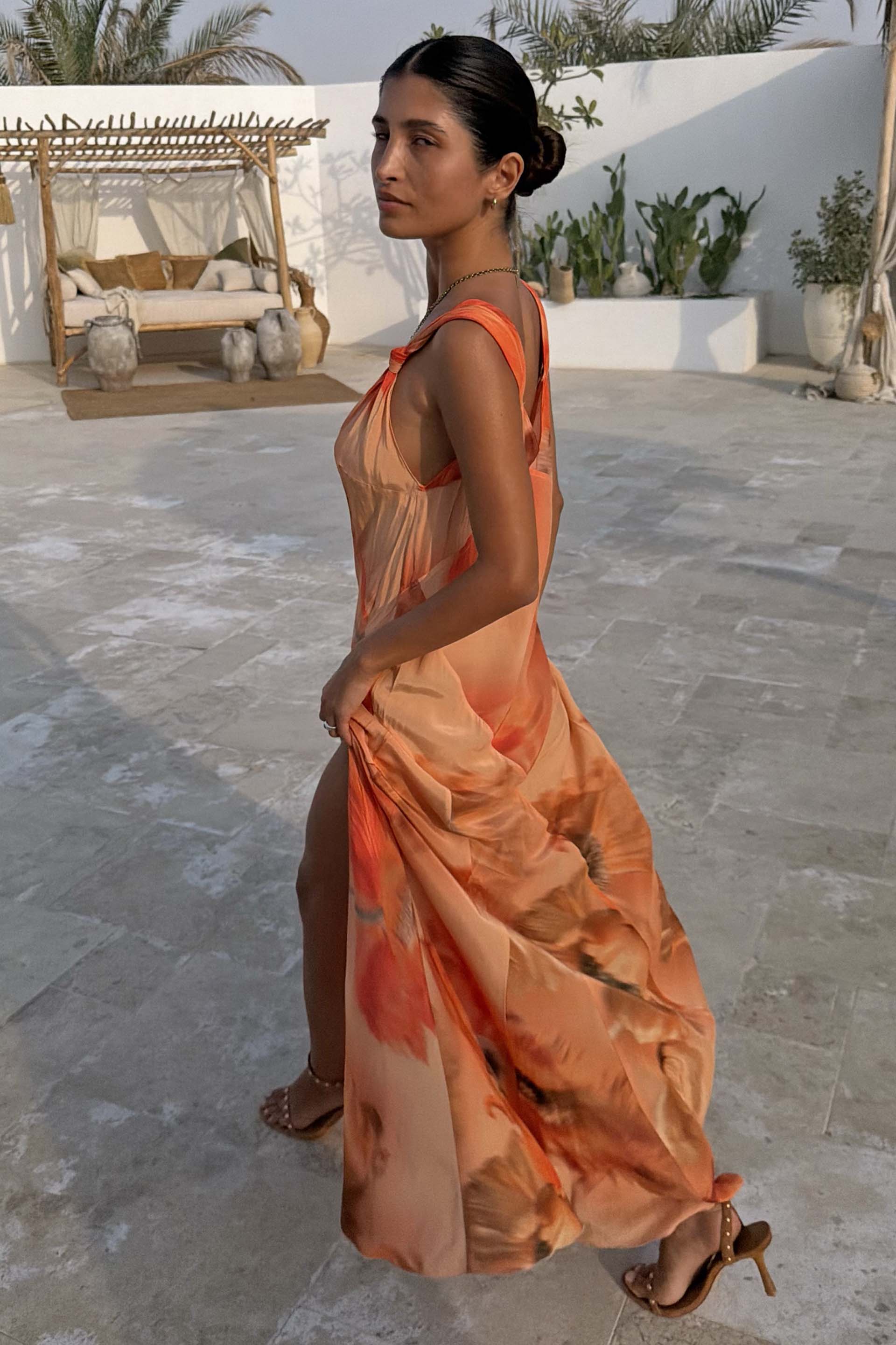 Blurred Floral Sofia Dress - Image 7