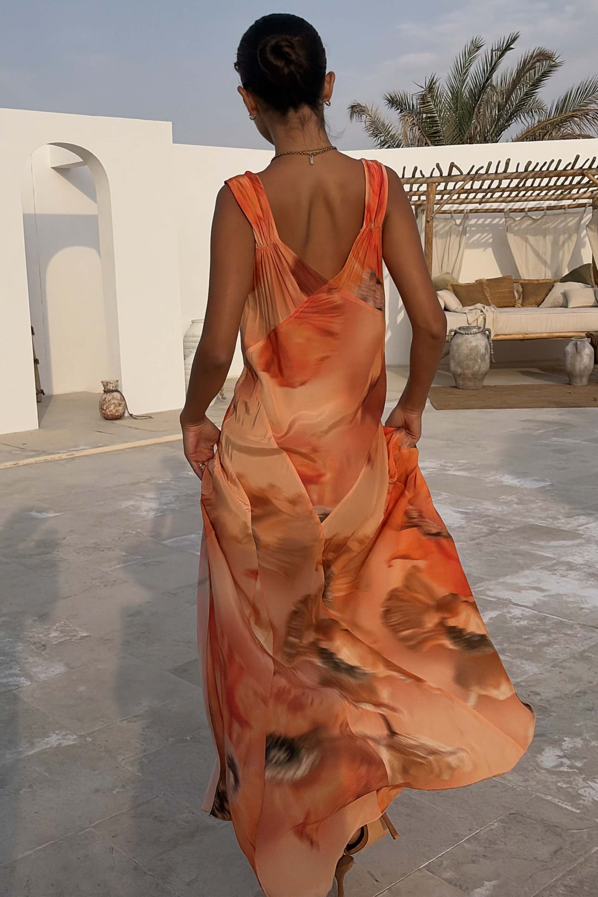 Blurred Floral Sofia Dress - Image 9