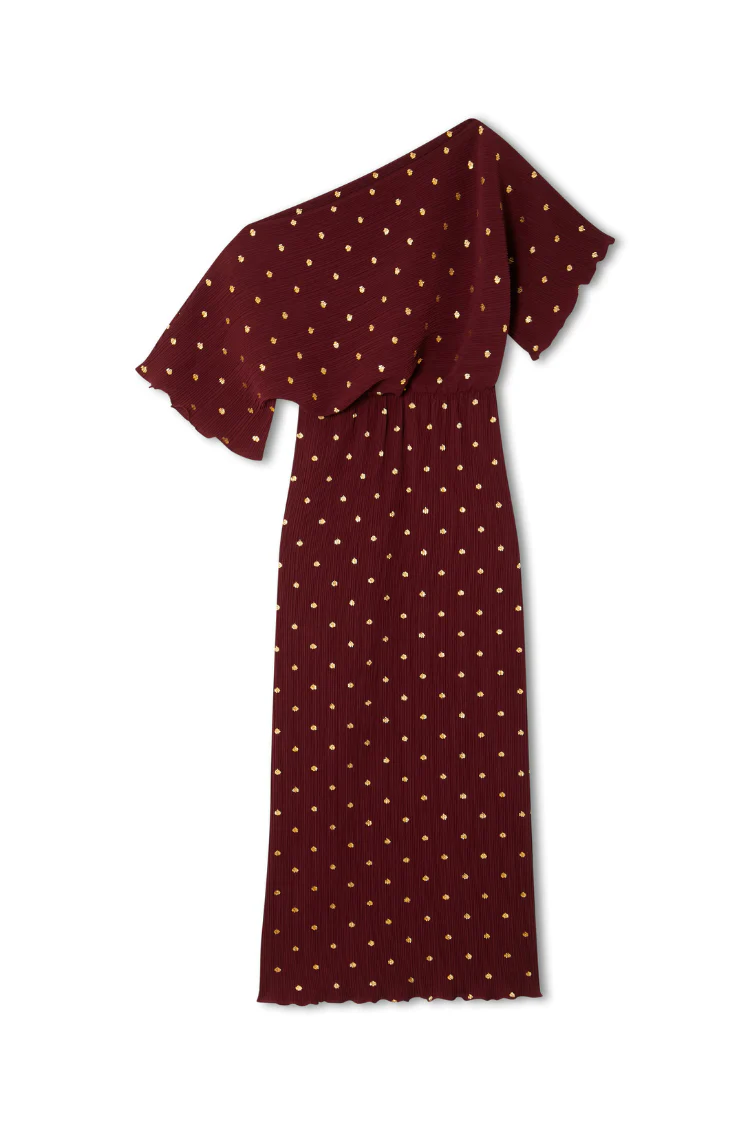 Burgundy Tilly Dress - Image 9