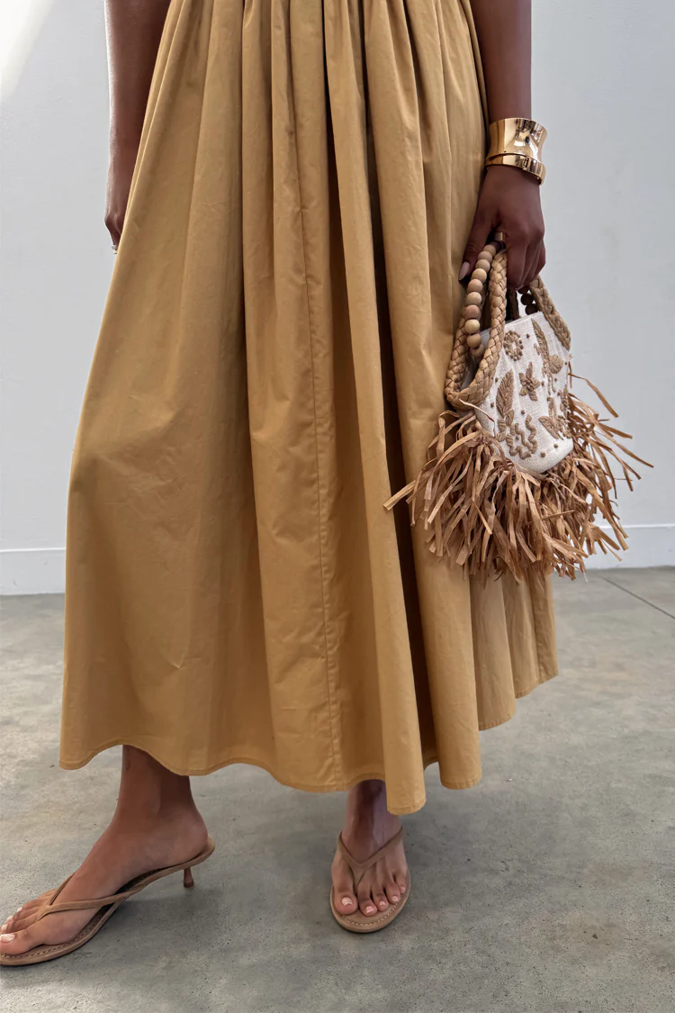 Camel Monika Dress - Image 6