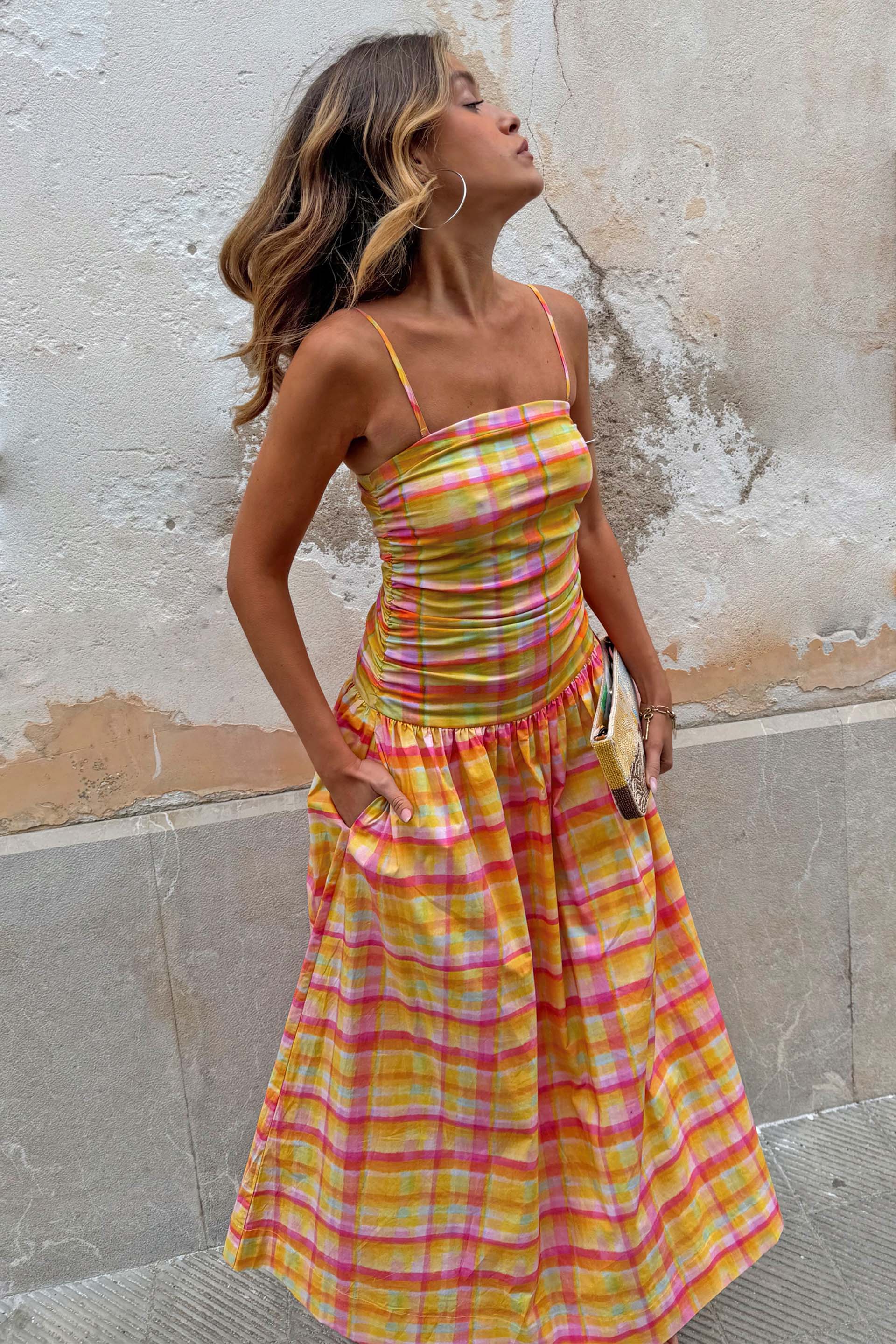 Check Lola Dress - Image 8