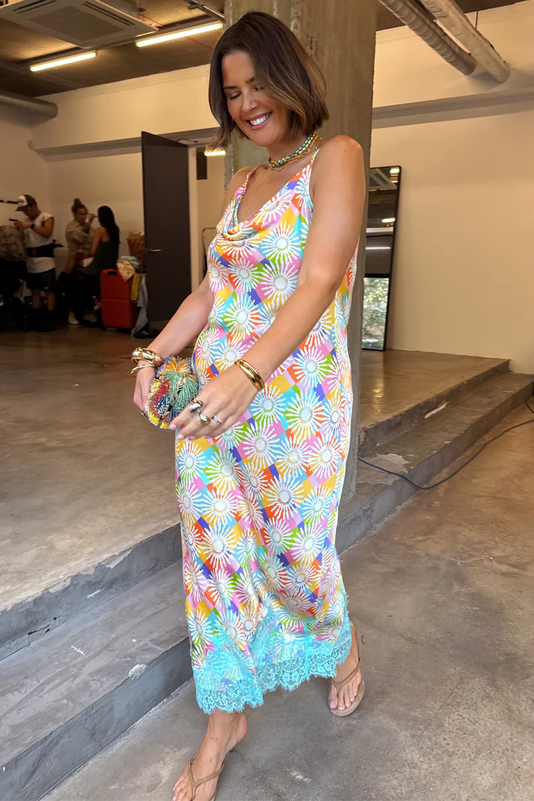 Check Sun Patti Dress - Image 10