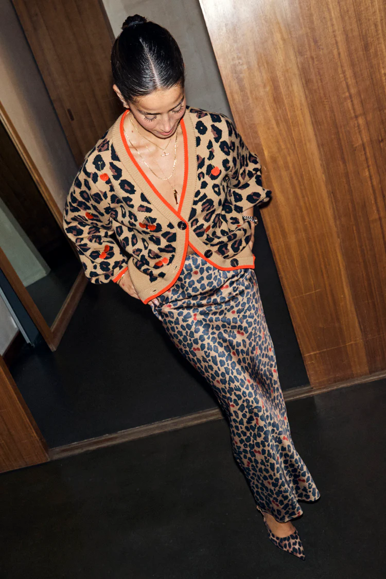 Cherry Leopard Dorris Skirt - Image 6