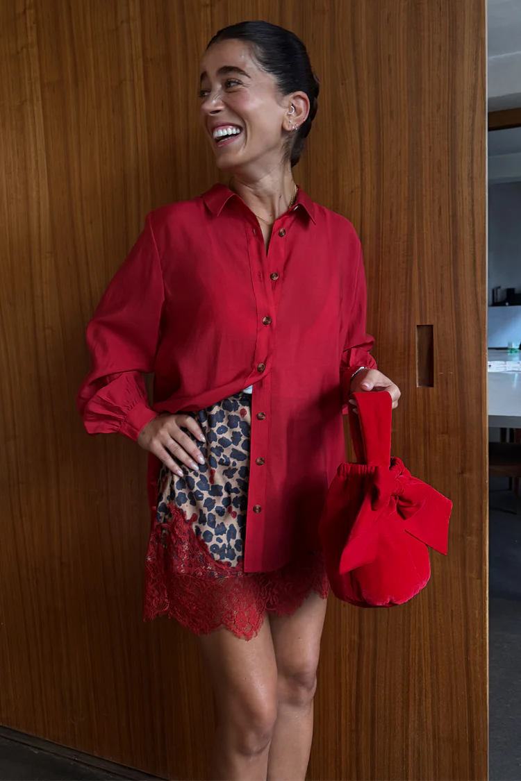 Cherry Red Miley Shirt - Image 5