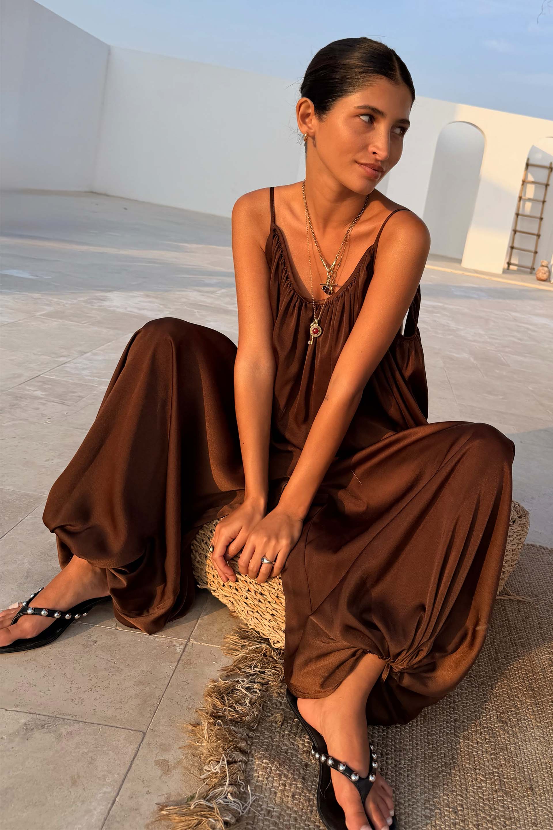 Chocolate Balloon Jumpsuit - Image 5