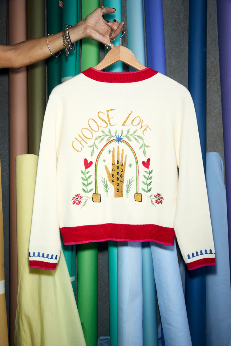 Choose Love Cardigan - Image 3
