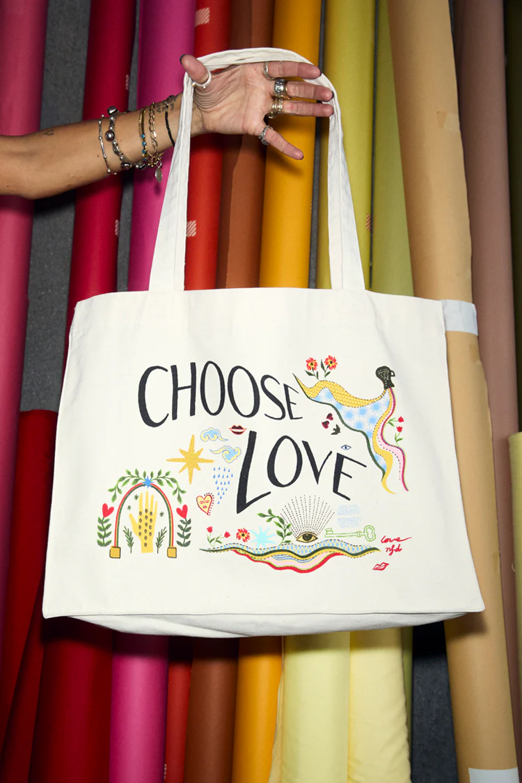 Choose Love Tote Bag - Image 3