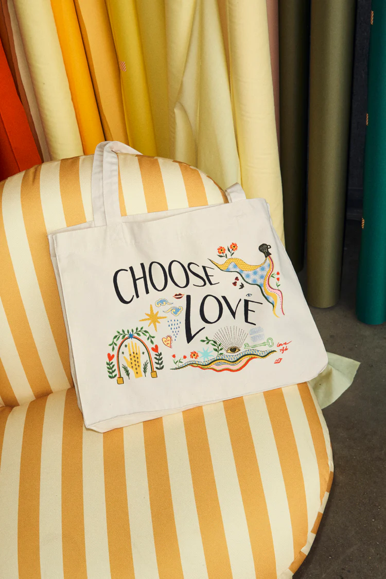 Choose Love Tote Bag - Image 5