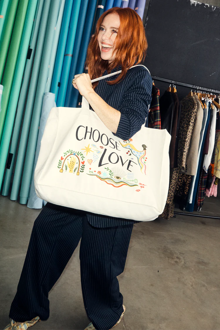 Choose Love Tote Bag - Image 6