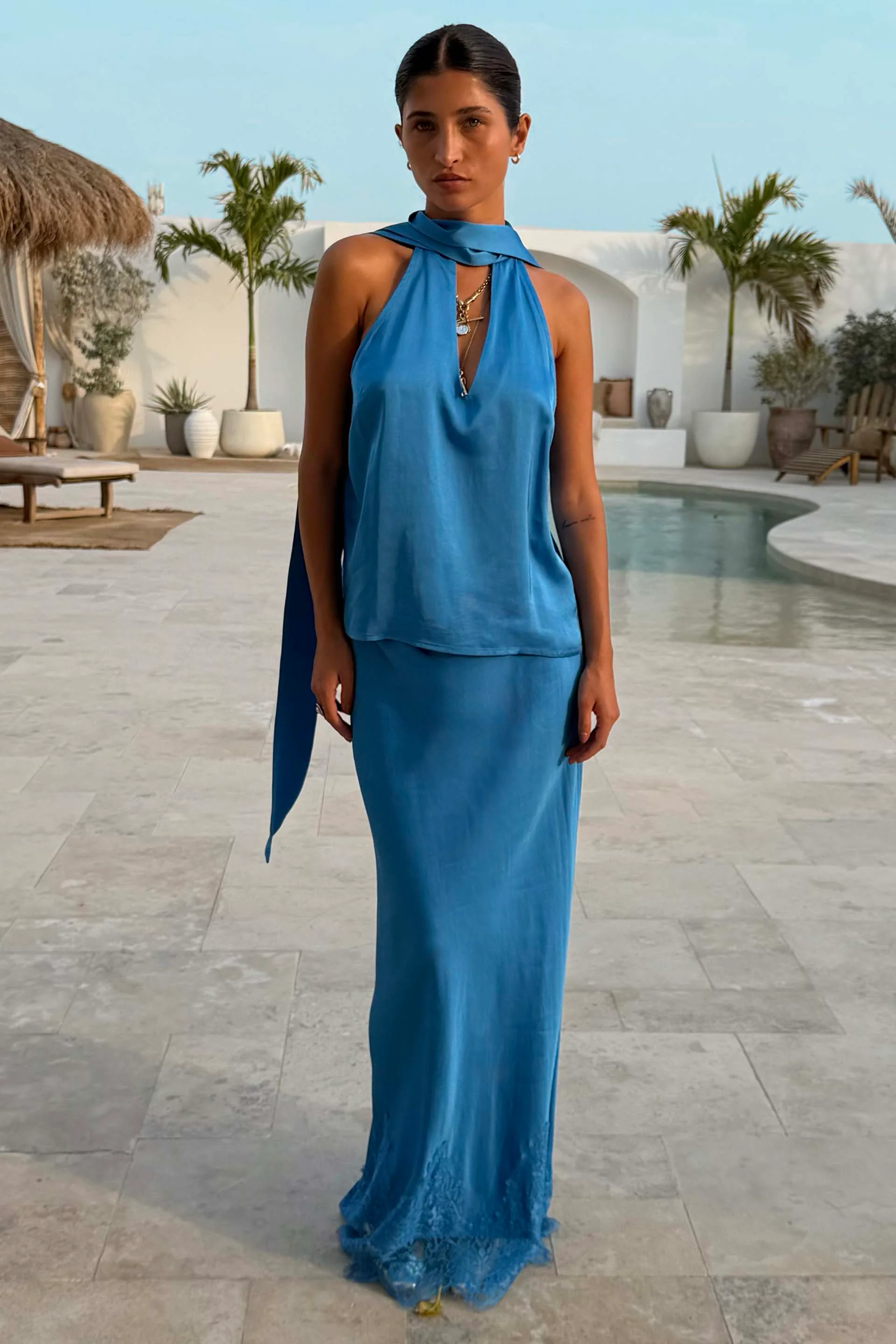 Cobalt Lily Top - Image 4