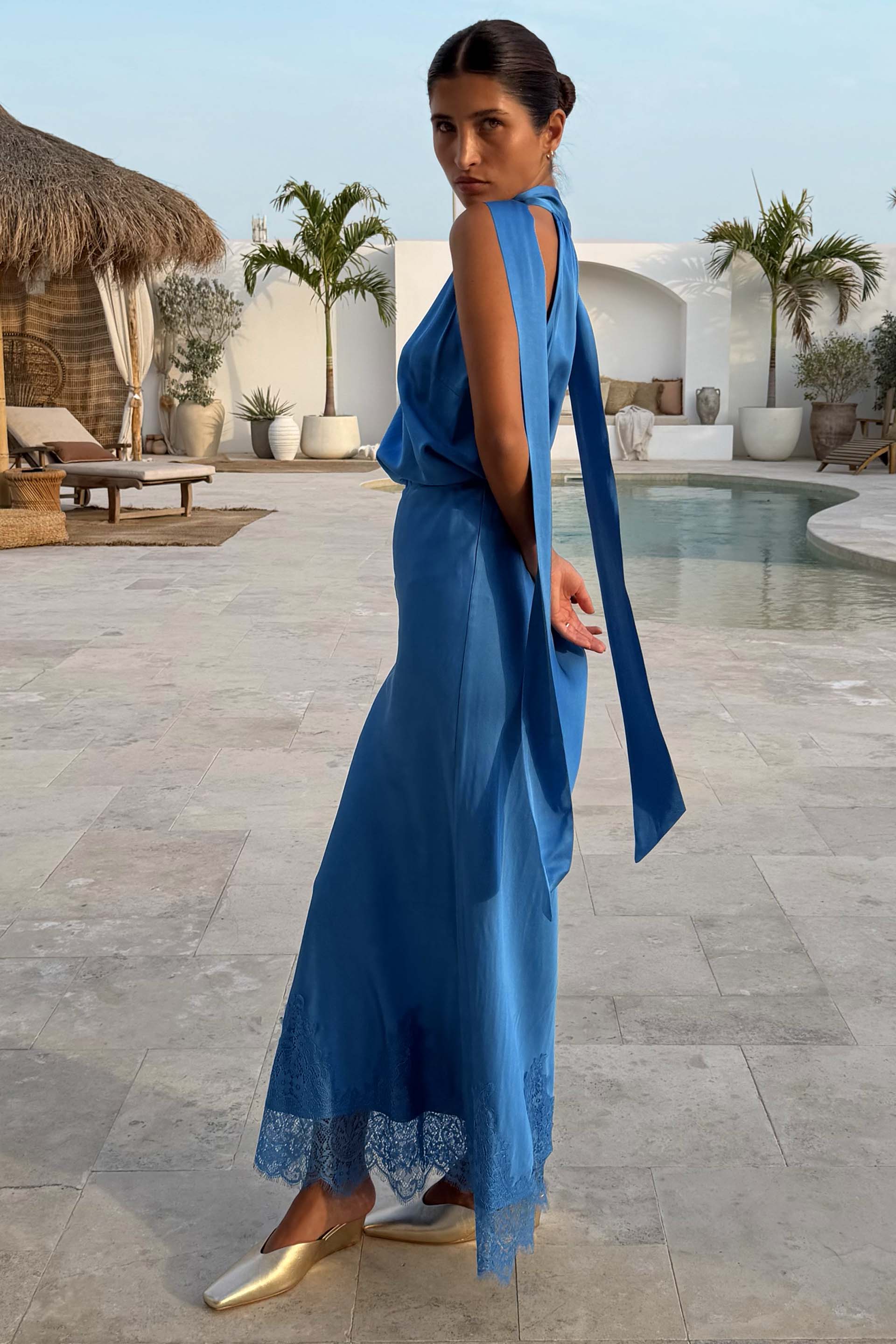 Cobalt Maeva Midi Skirt - Image 5