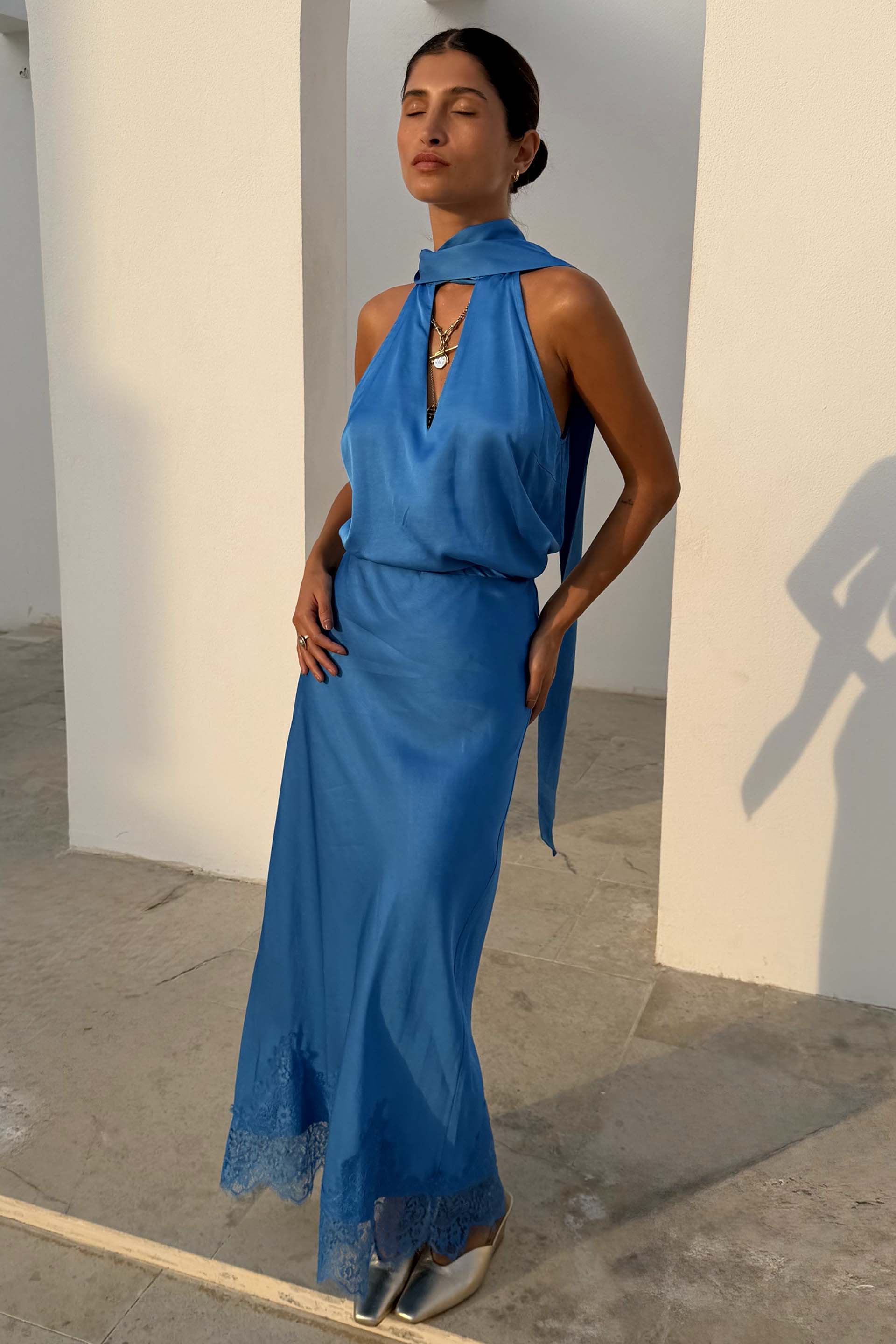 Cobalt Maeva Midi Skirt - Image 6
