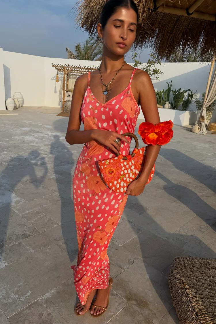 Coral Fawn Poppy Aria Dress - Image 10