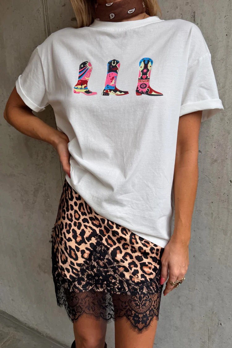 Cowboy Boot T-Shirt - Image 2