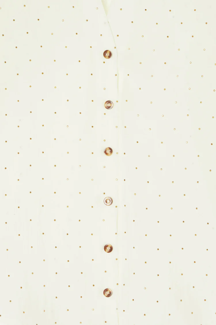 Cream Miley with Gold Stud - Image 9