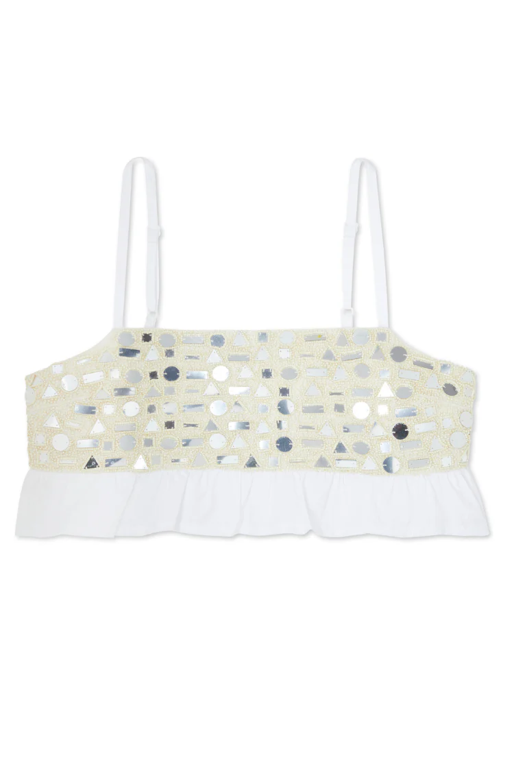 Cream Mirror Gabbi Top - Image 8