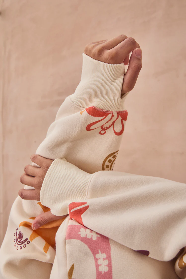 Cream Sundazed Accessible Hoodie - Image 7