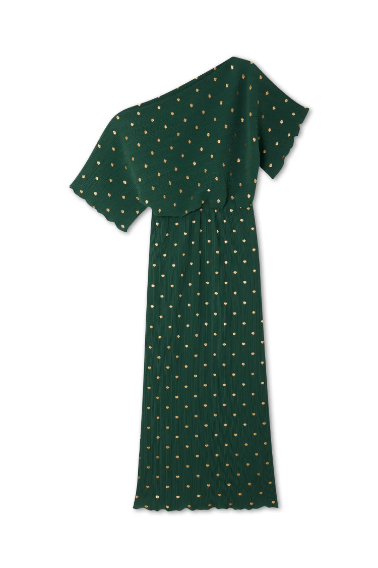 Dark Green Tilly Dress Petite - Image 8