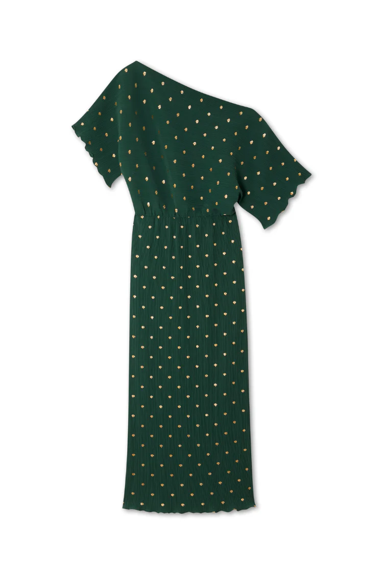 Dark Green Tilly Dress Petite - Image 9