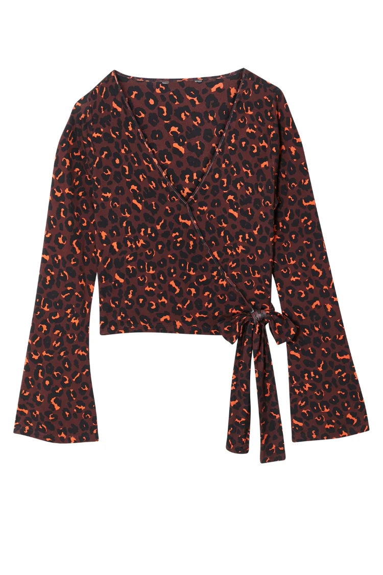 Dark Leopard Ballet Wrap - Image 7