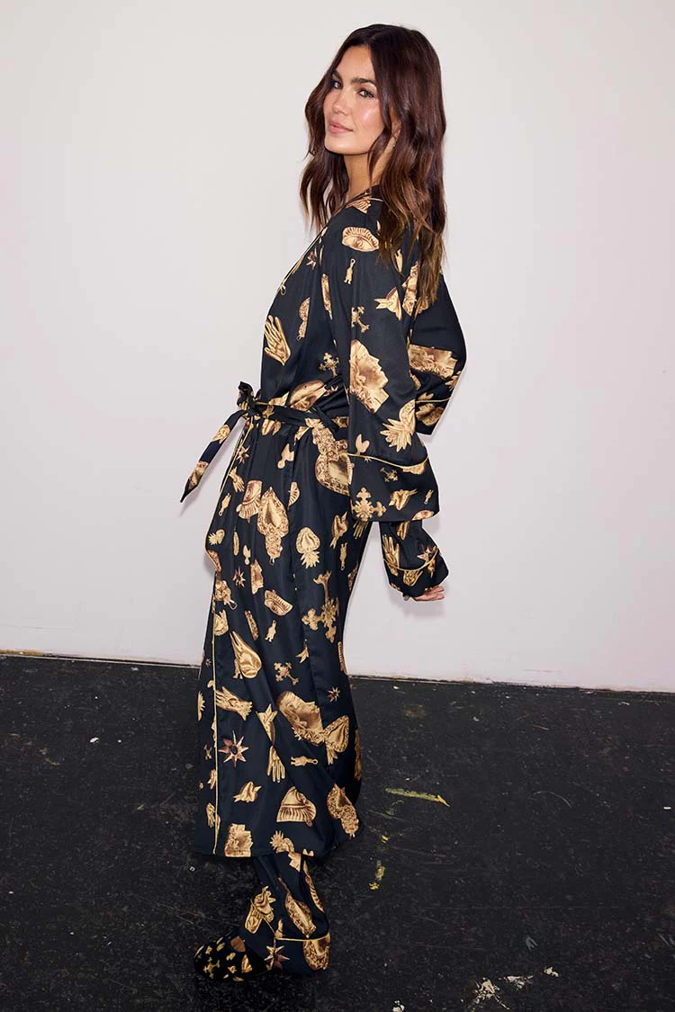 Deloris Satin Robe - Image 4