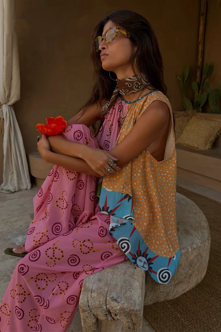 Etta Hankerchief Hem Top - Image 9