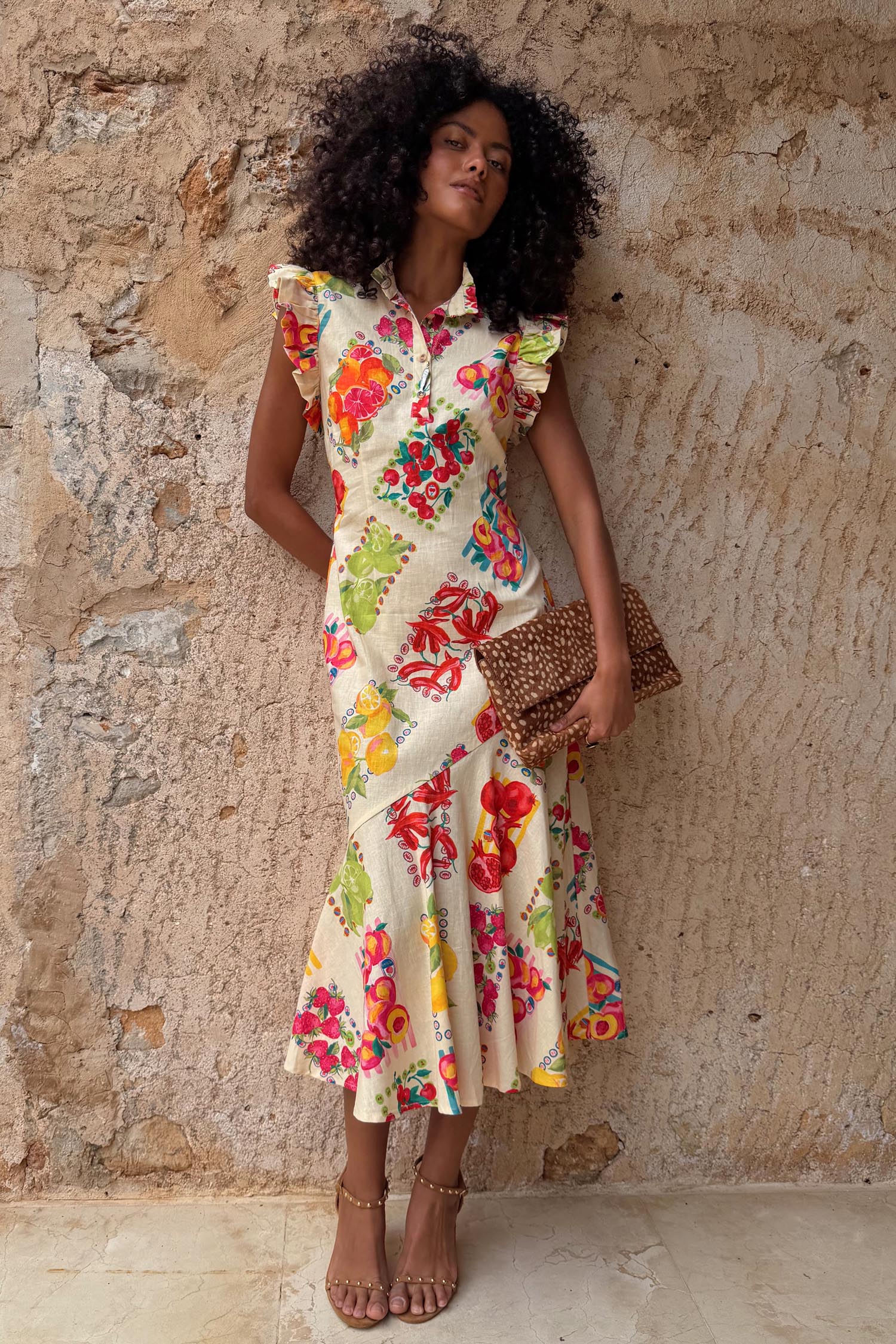 Fruit Stamps Remi Dress - Image 6