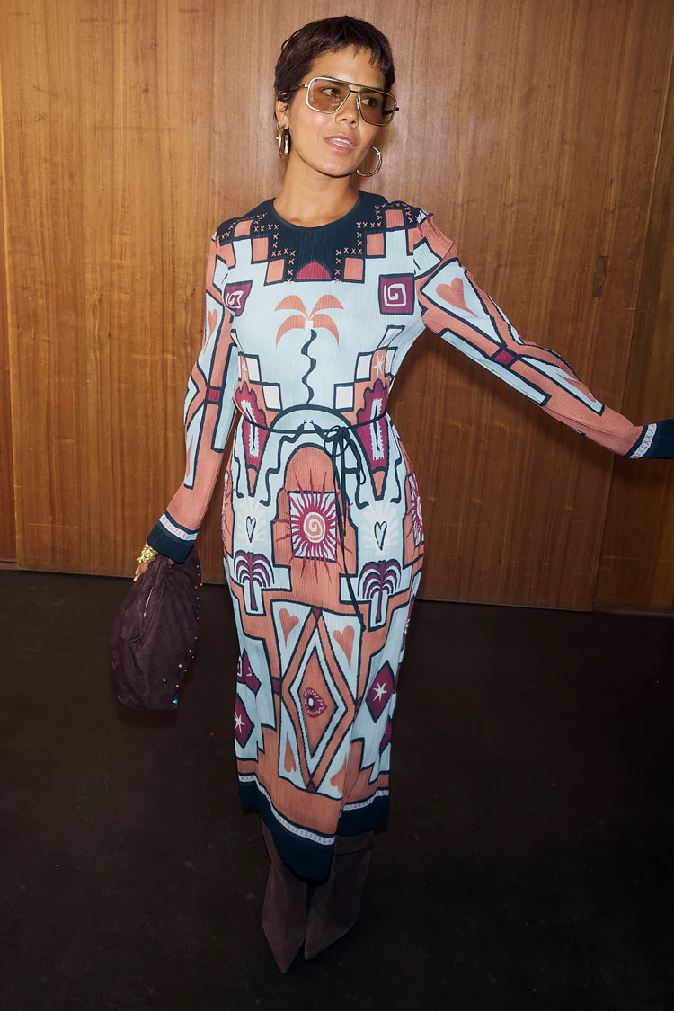Geometric Gaia Dress - Image 5